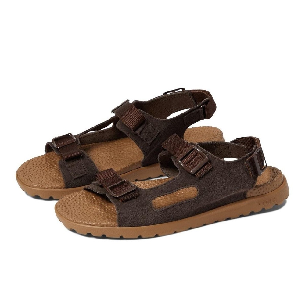 Acorn Blake Everywear Suede Slide + Bloom Walnut 11 Women